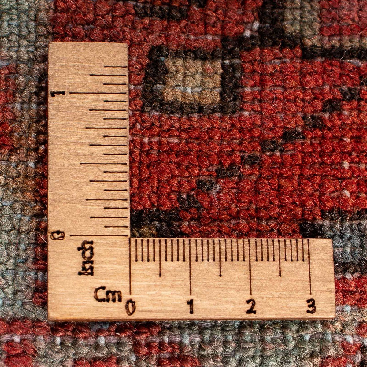 Persisk matta - Nomadic - 120 x 97 cm - ljusblå