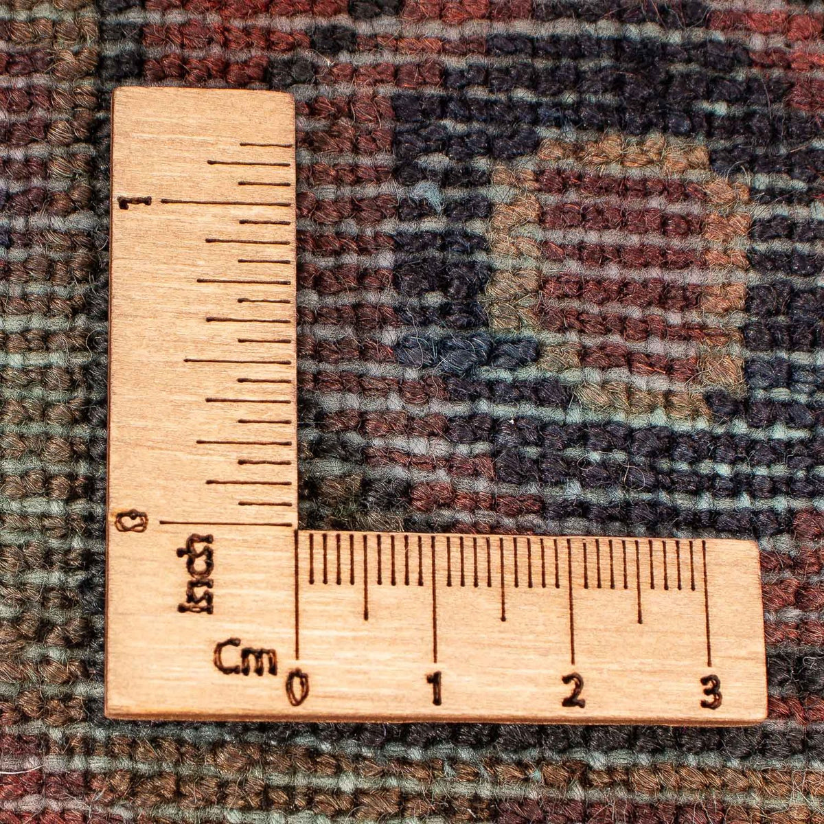 Persisk matta - Nomadic - 134 x 95 cm - mörkblå