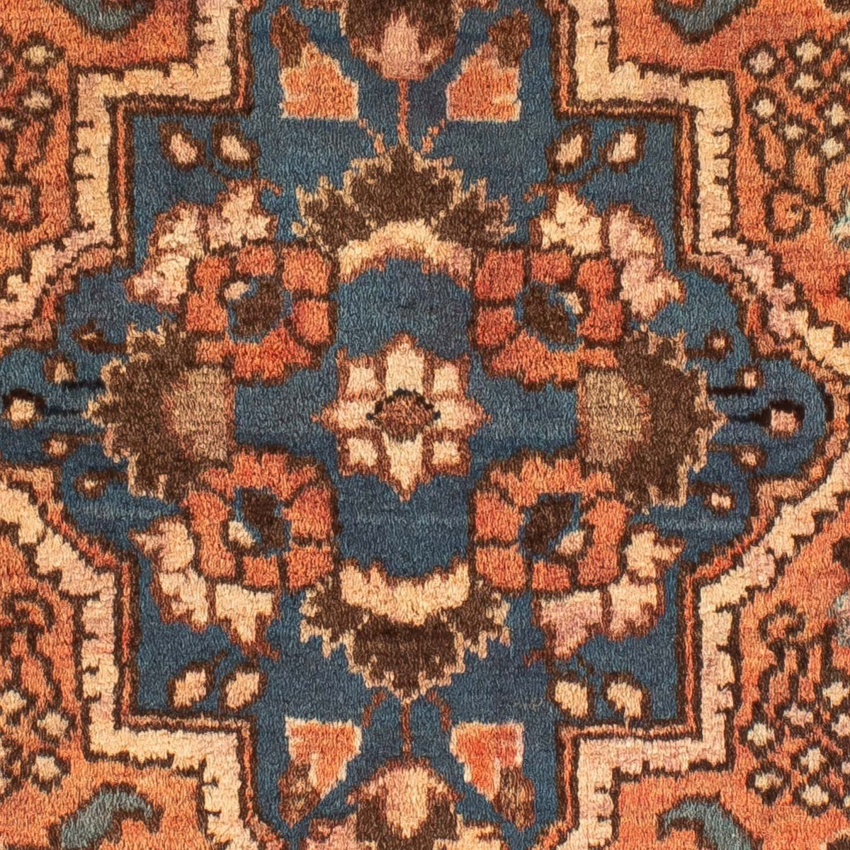 Persisk matta - Classic - 124 x 67 cm - rost