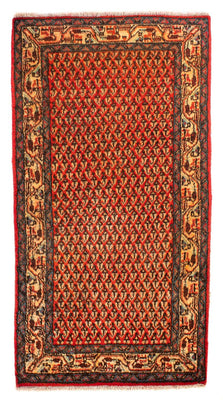 Persisk matta - Mir - 142 x 64 cm - röd