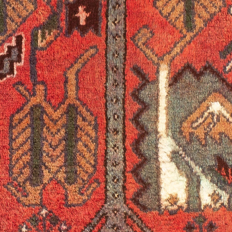 Persisk matta - Nomadic - 99 x 82 cm - mörkröd