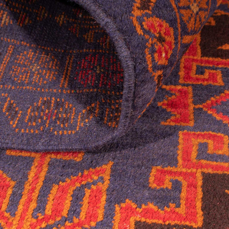 Baluch-matta - 133 x 76 cm - mörkblå