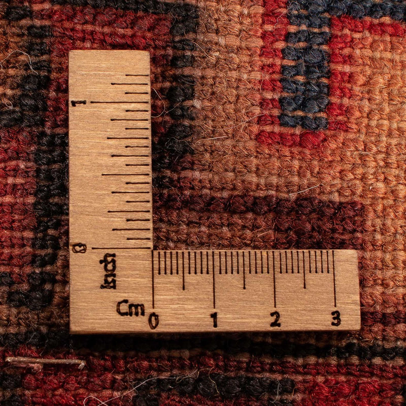 Persisk matta - Nomadic - 143 x 102 cm - mörkröd