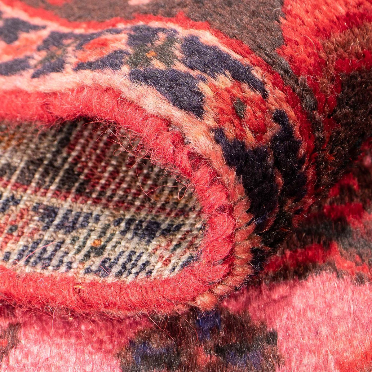 Persisk matta - Nomadic - 162 x 112 cm - ljusröd