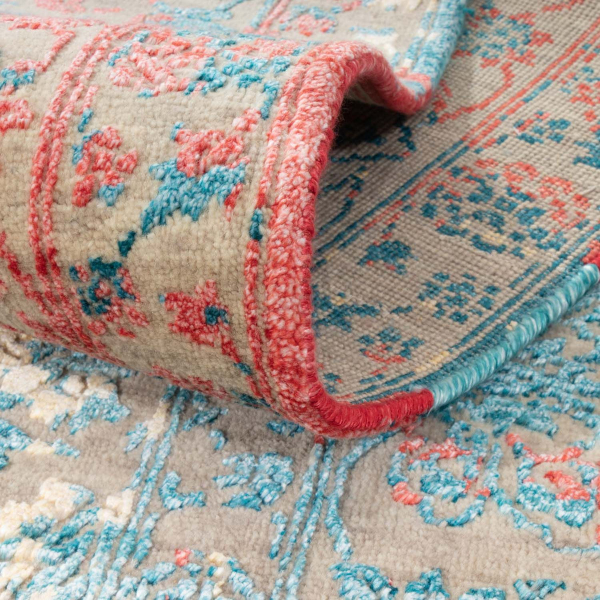 Designermatta - 297 x 198 cm - flerfärgad