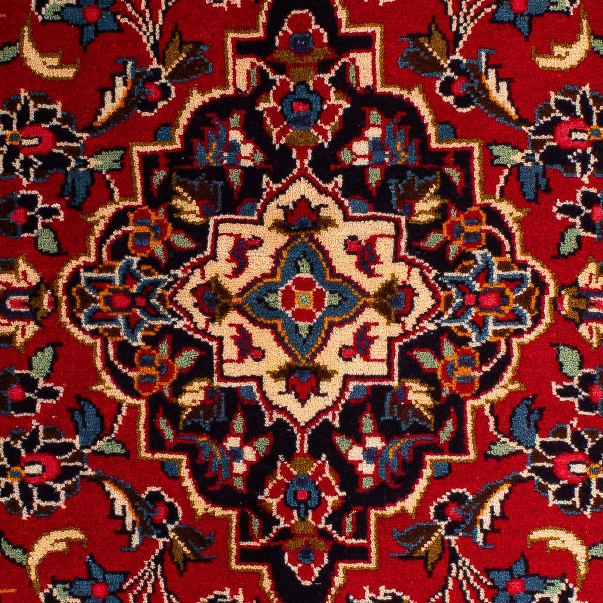 Persiska mattor - Keshan - 153 x 95 cm - röd