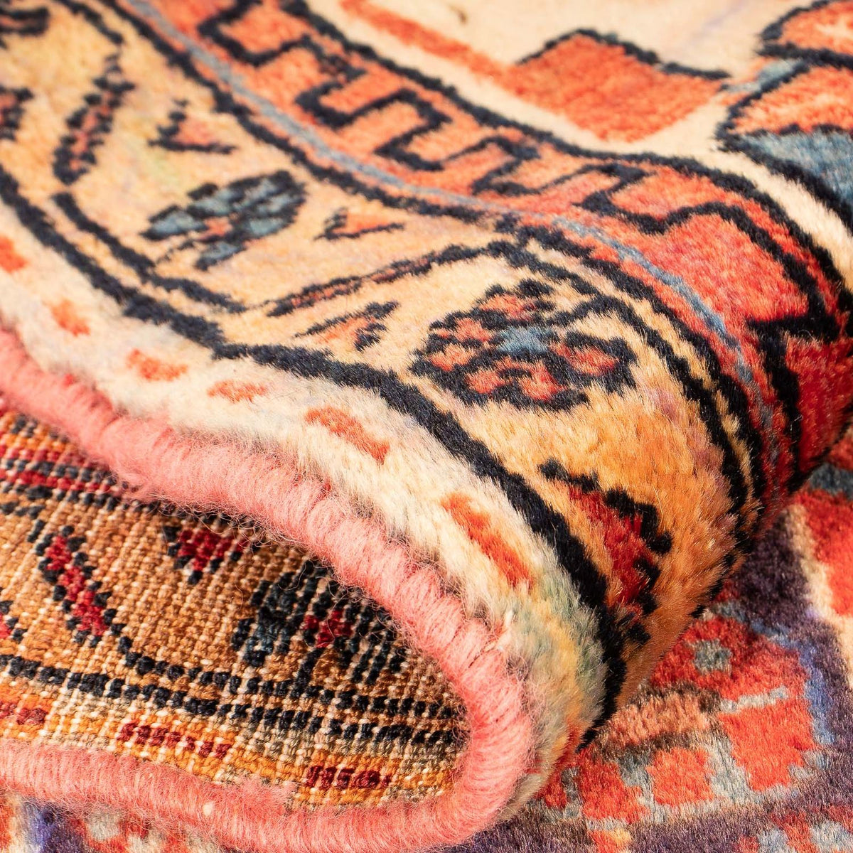 Persisk matta - Nomadic - 120 x 88 cm - flerfärgad