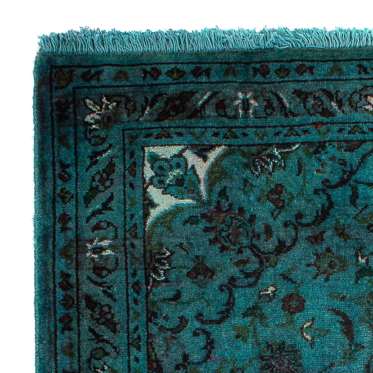 Persiska mattor - Keshan - 127 x 70 cm - blå