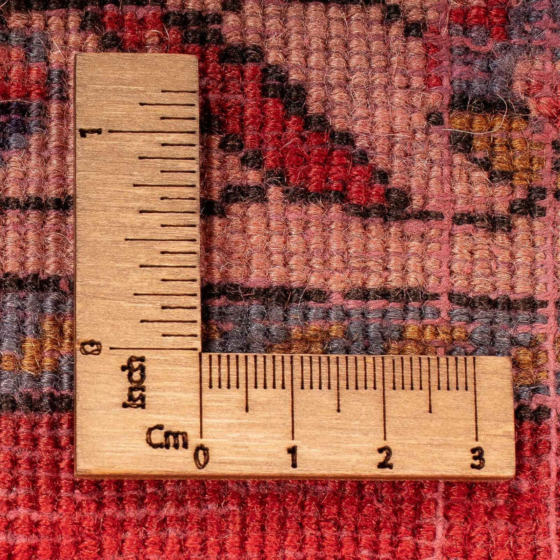 Persisk matta - Classic - 124 x 63 cm - mörkröd