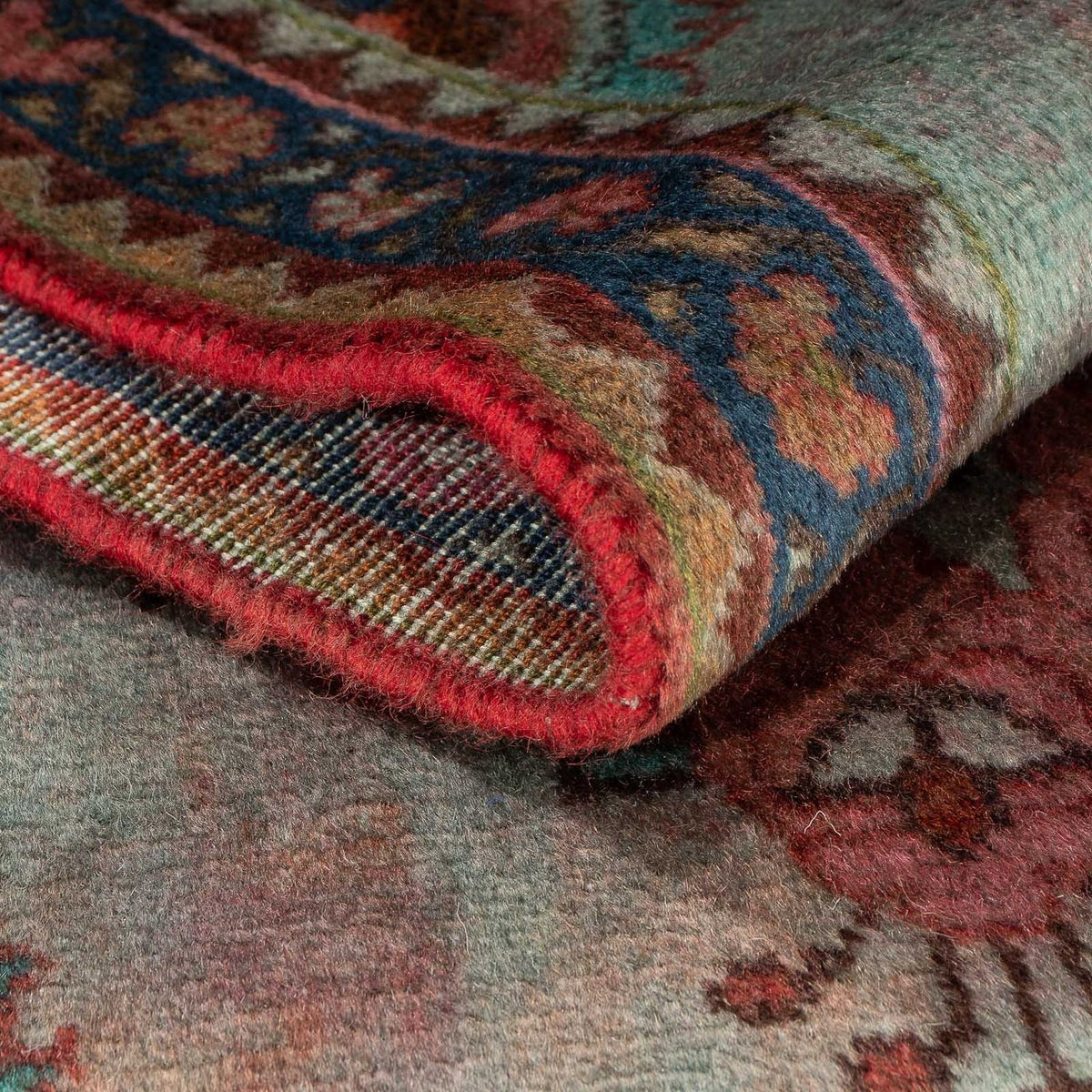 Persisk matta - Nomadic - 125 x 75 cm - ljusblå