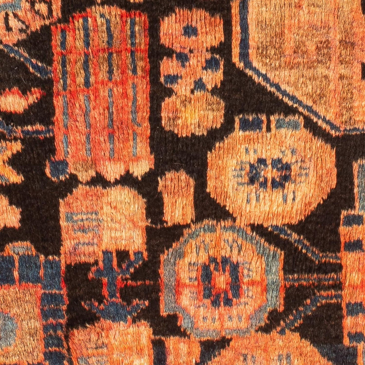 Persisk matta - Nomadic - 110 x 83 cm - flerfärgad