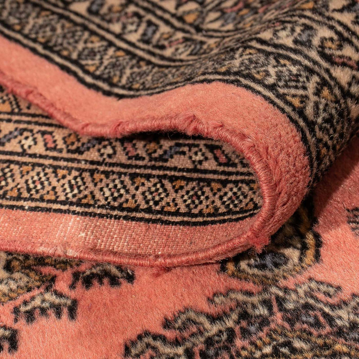 Pakistanska mattan - 190 x 127 cm - ljusröd