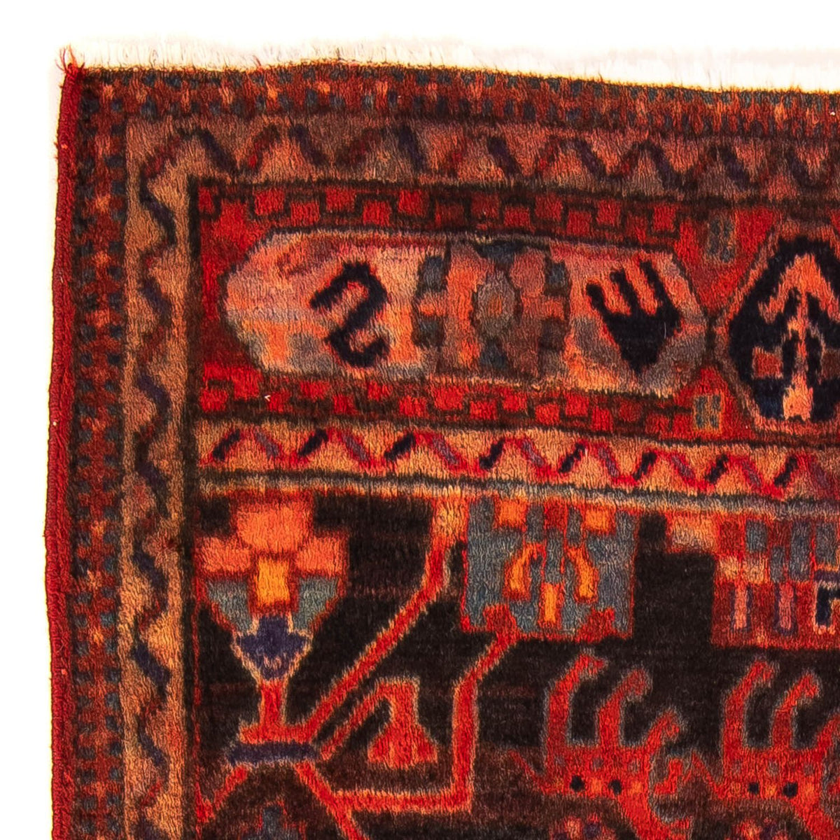 Persisk matta - Nomadic - 133 x 94 cm - flerfärgad