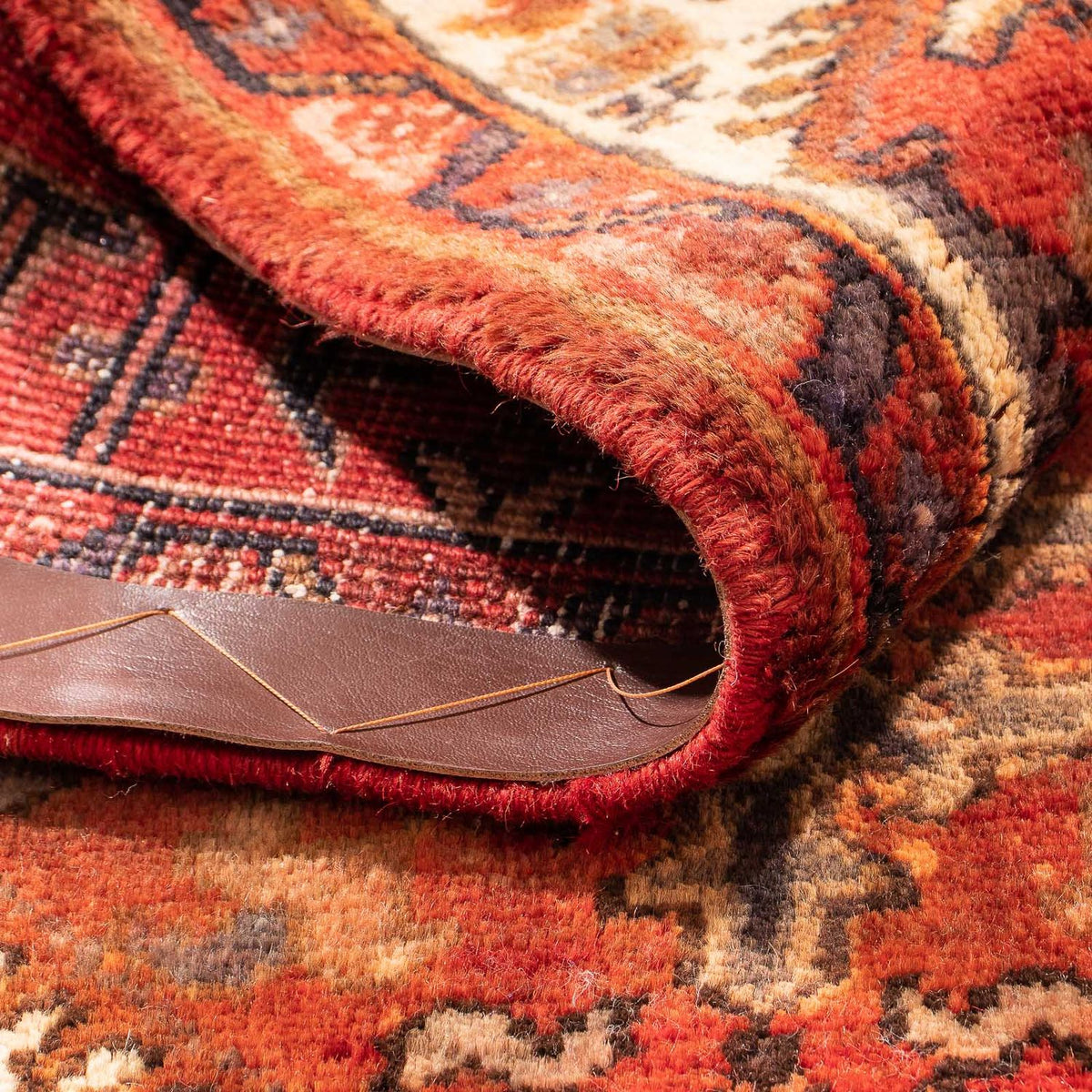 Persisk matta - Nomadic - 132 x 84 cm - rost