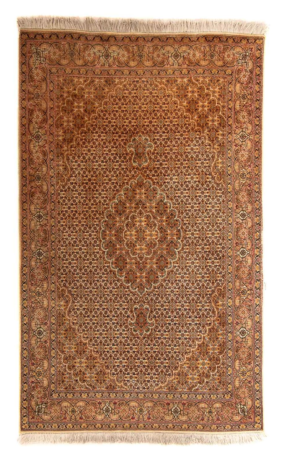 Persisk matta - Tabriz - Royal - 158 x 102 cm - ljusbrun