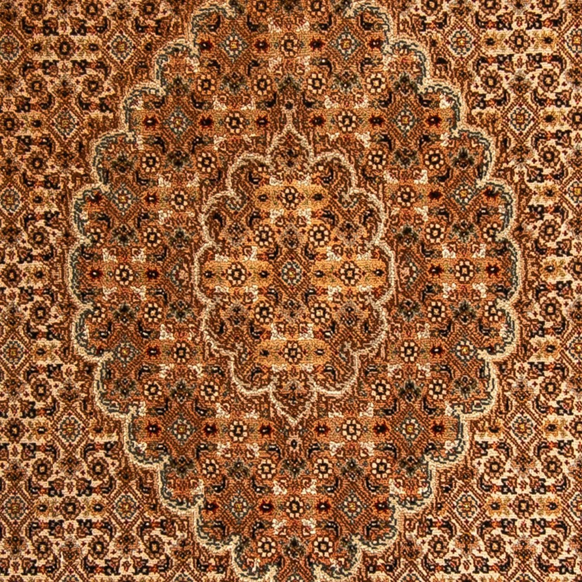 Persisk matta - Tabriz - Royal - 158 x 102 cm - ljusbrun