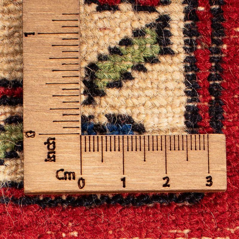 Afghansk matta - Bukhara - 158 x 94 cm - mörkröd