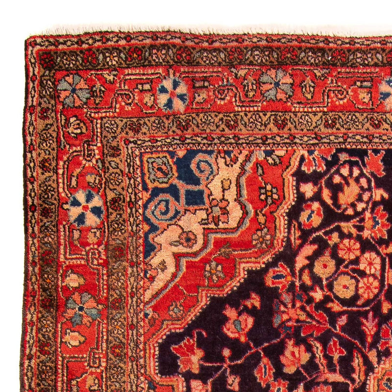 Persisk matta - Nomadic - 214 x 137 cm - mörkblå