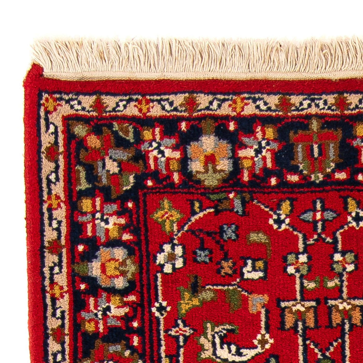 Orientaliska mattor - Indus - 145 x 73 cm - mörkröd