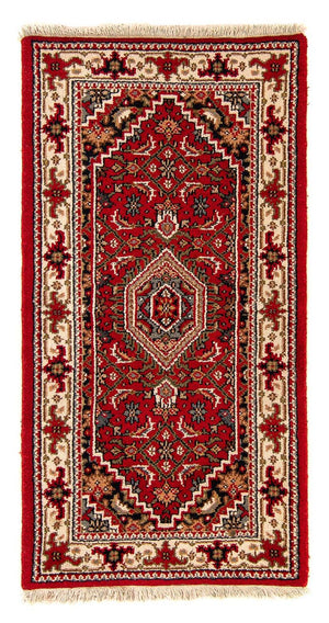 Orientaliska mattor - Bijar - Indus - 141 x 71 cm - mörkröd