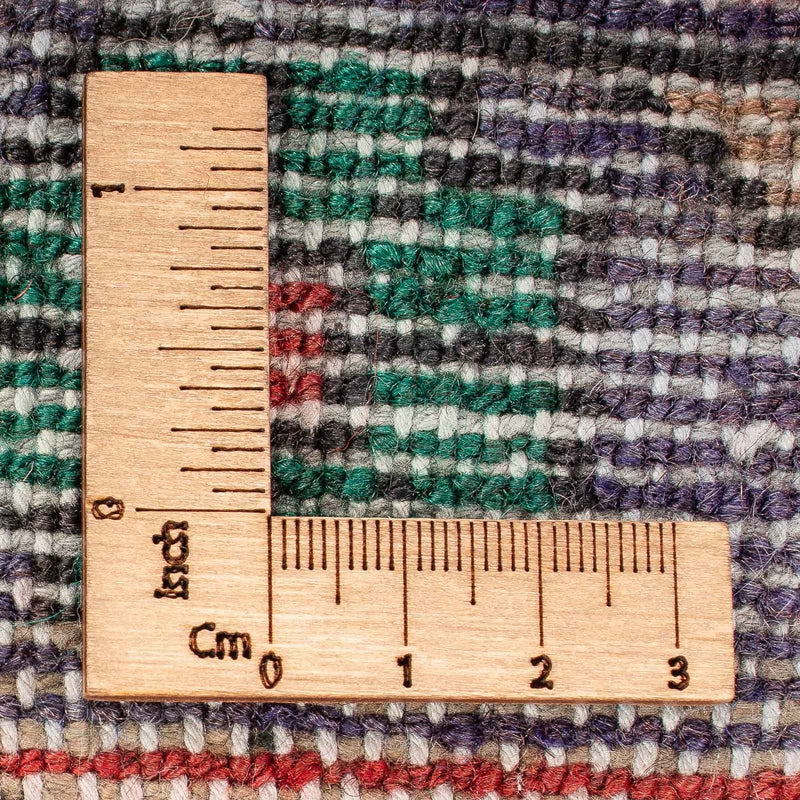 Persisk matta - Nomadic - 177 x 108 cm - mörkröd