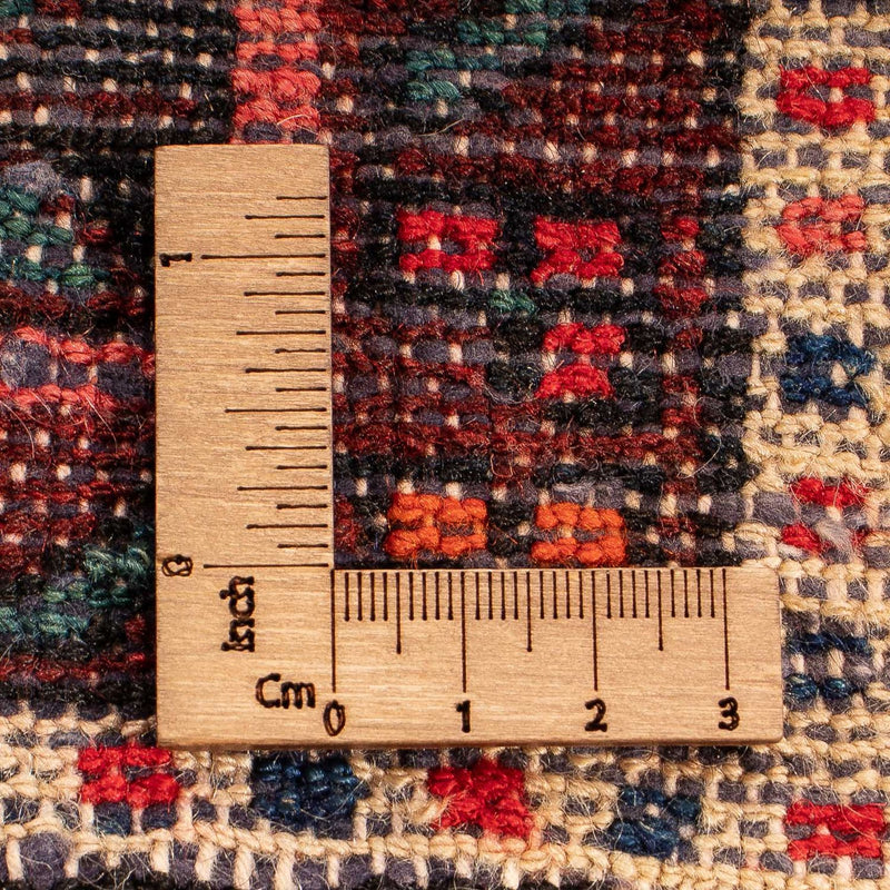 Persisk matta - Nomadic - 159 x 113 cm - mörkröd