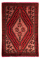 Persisk matta - Nomadic - 150 x 100 cm - mörkröd