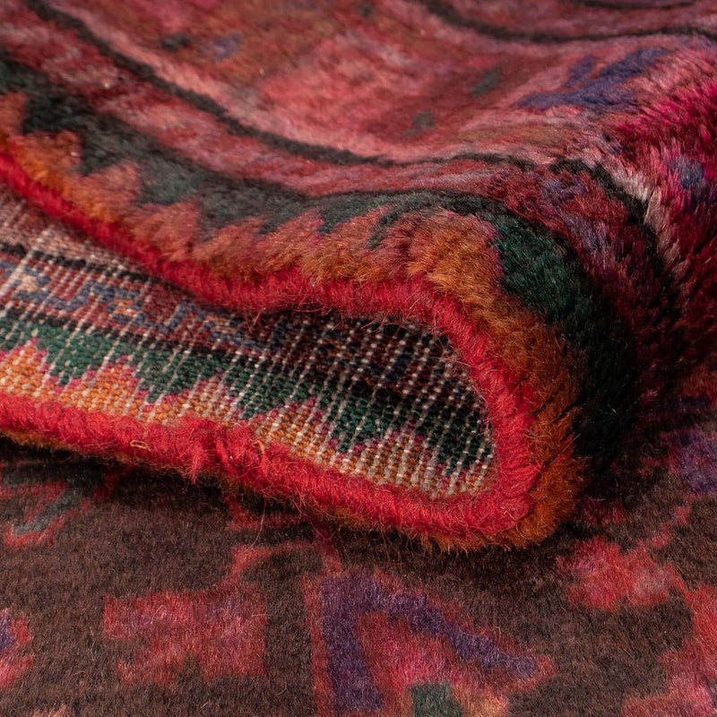 Persisk matta - Nomadic - 175 x 115 cm - mörkröd