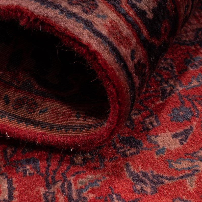 Persisk matta - Nomadic - 150 x 107 cm - mörkröd