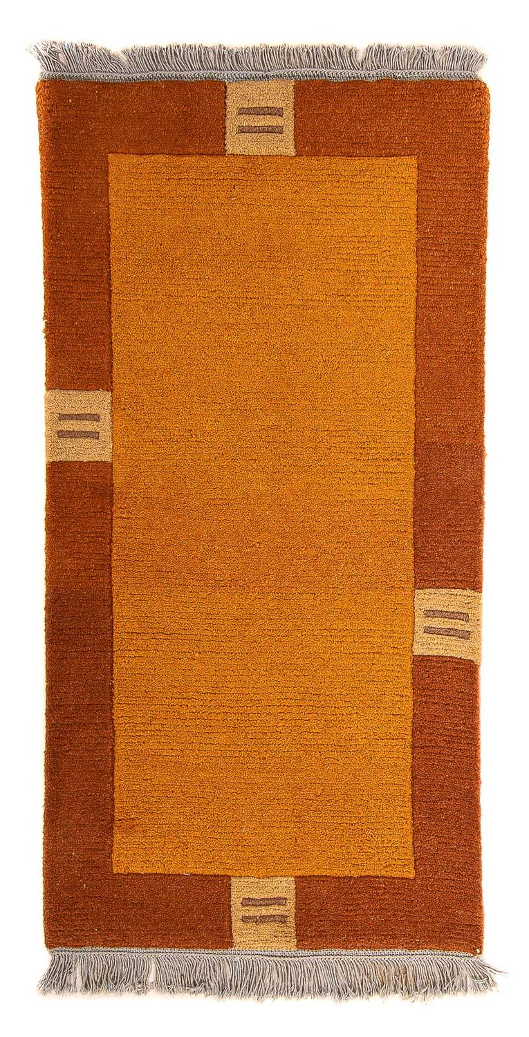 Nepal mattan - 142 x 72 cm - orange