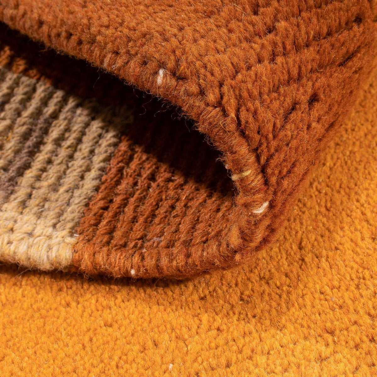 Nepal mattan - 142 x 72 cm - orange