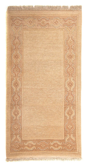 Runner Nepal mattan - 176 x 91 cm - beige