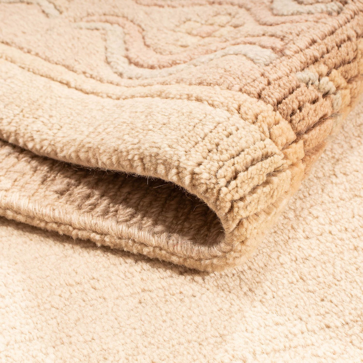 Runner Nepal mattan - 176 x 91 cm - beige