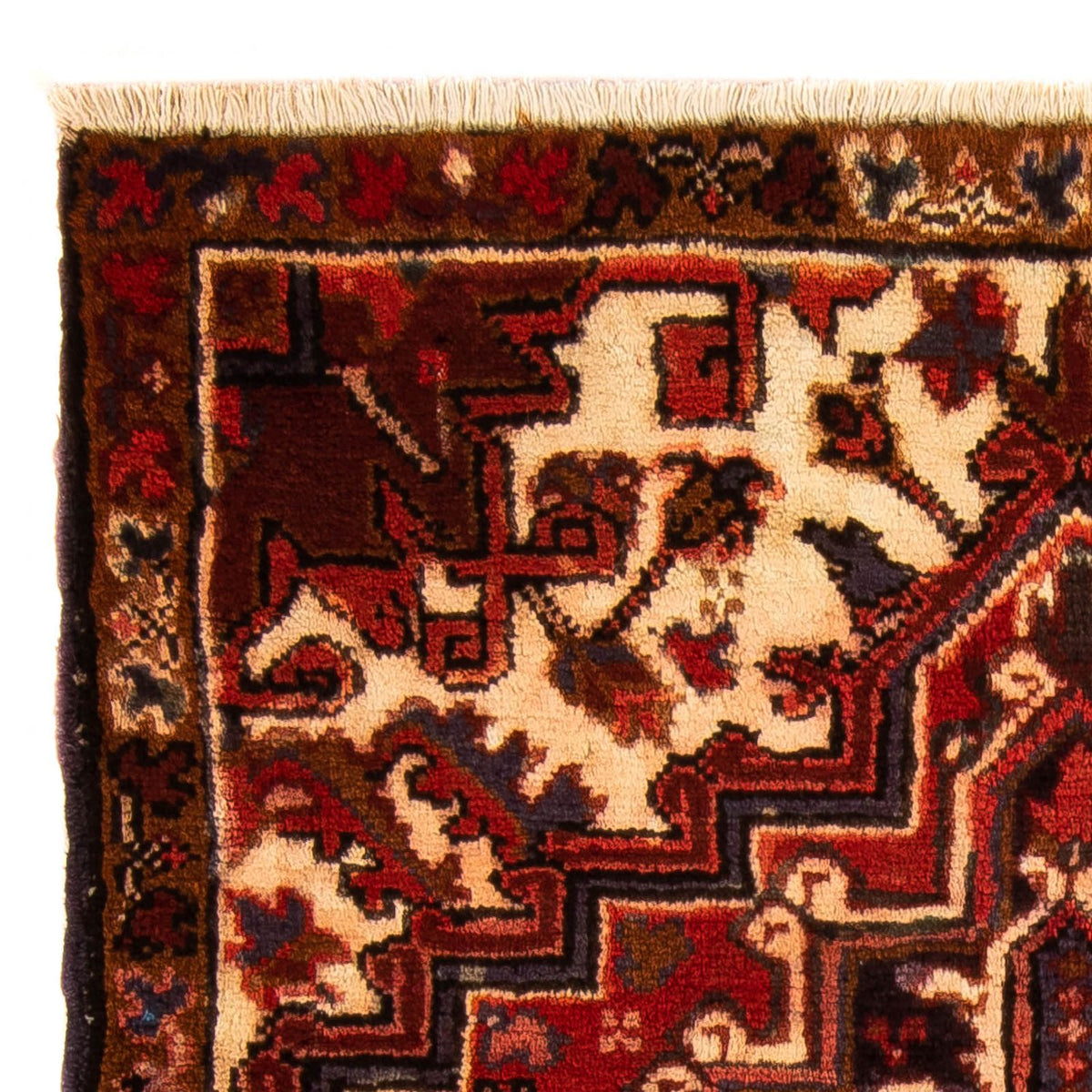 Persisk matta - Nomadic - 138 x 95 cm - flerfärgad