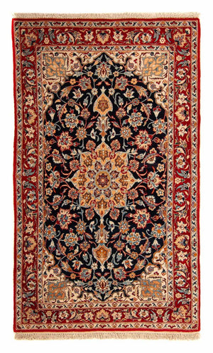 Runner Persisk matta - Isfahan - Premium - 175 x 100 cm - mörkblå