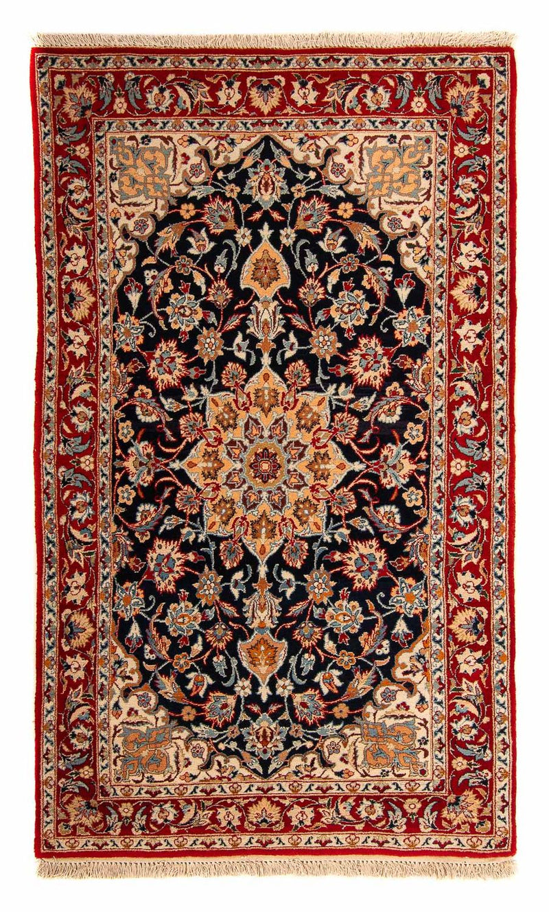 Runner Persisk matta - Isfahan - Premium - 175 x 100 cm - mörkblå