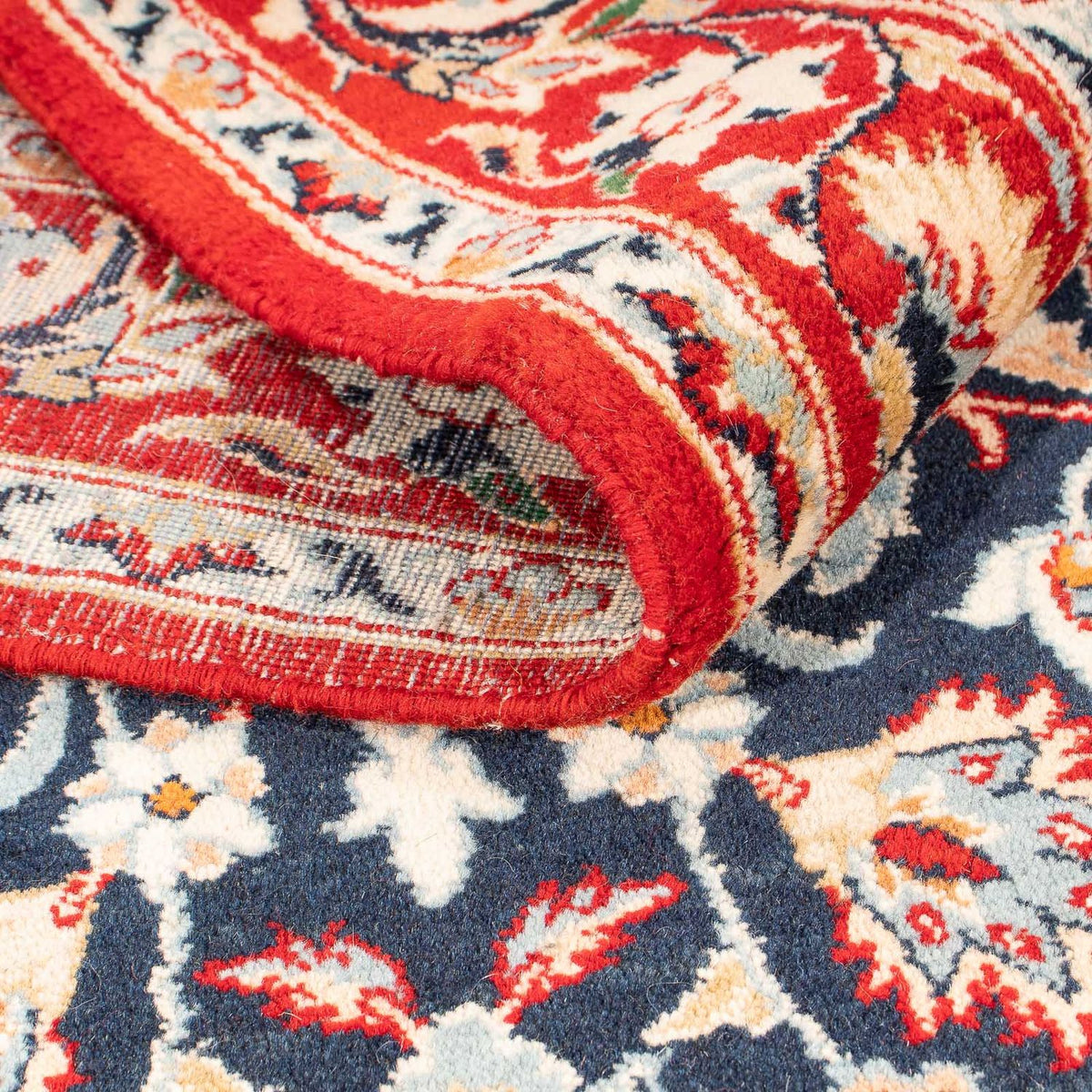 Runner Persisk matta - Isfahan - Premium - 175 x 100 cm - mörkblå