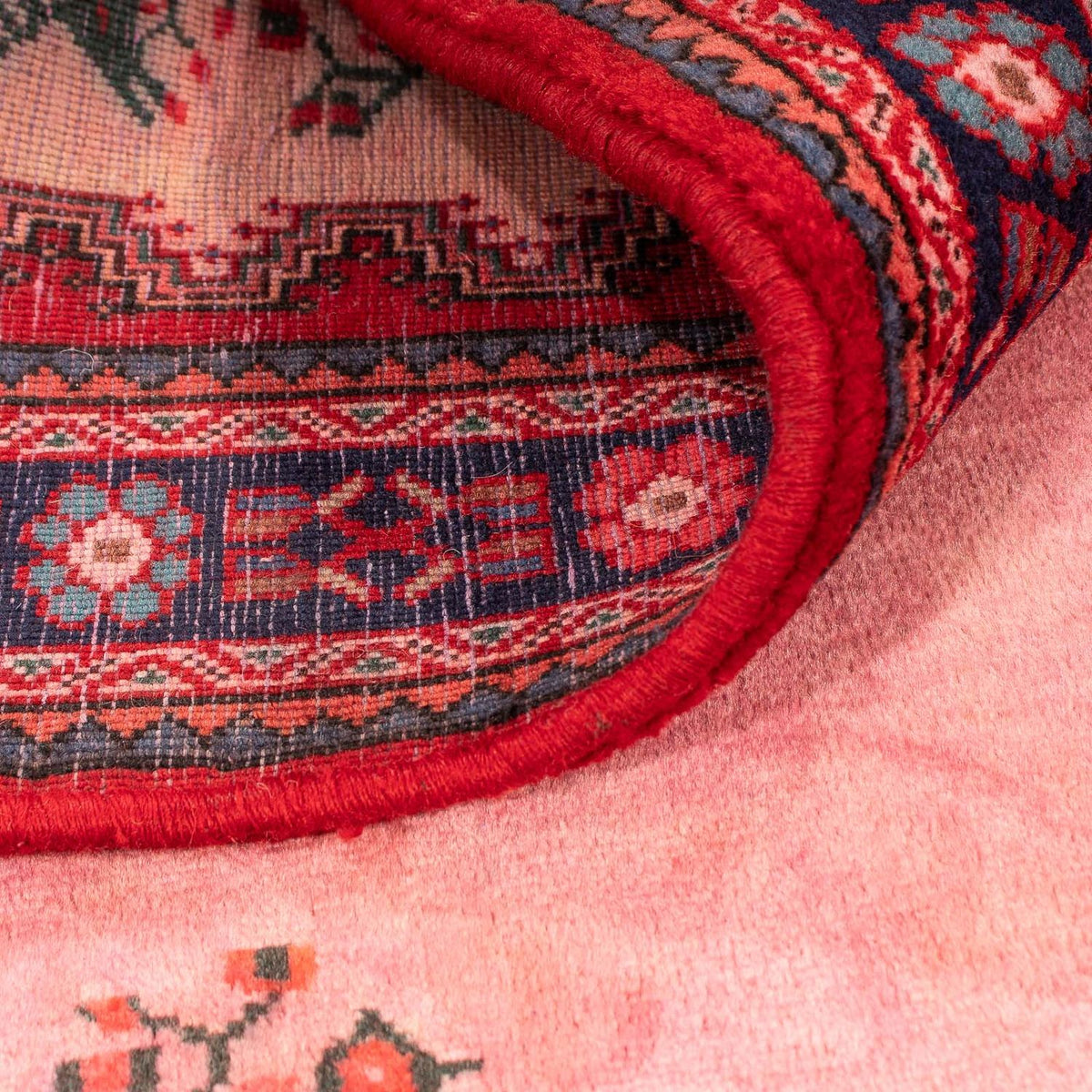 Persisk matta - Nomadic - 155 x 103 cm - ljusröd