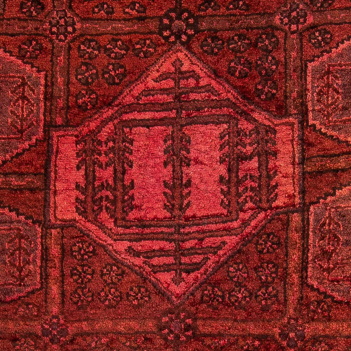 Persisk matta - Nomadic - 170 x 115 cm - ljusröd