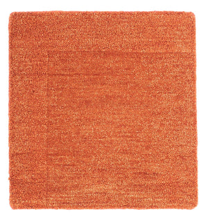 Ullmatta kvadrat  - 47 x 47 cm - orange