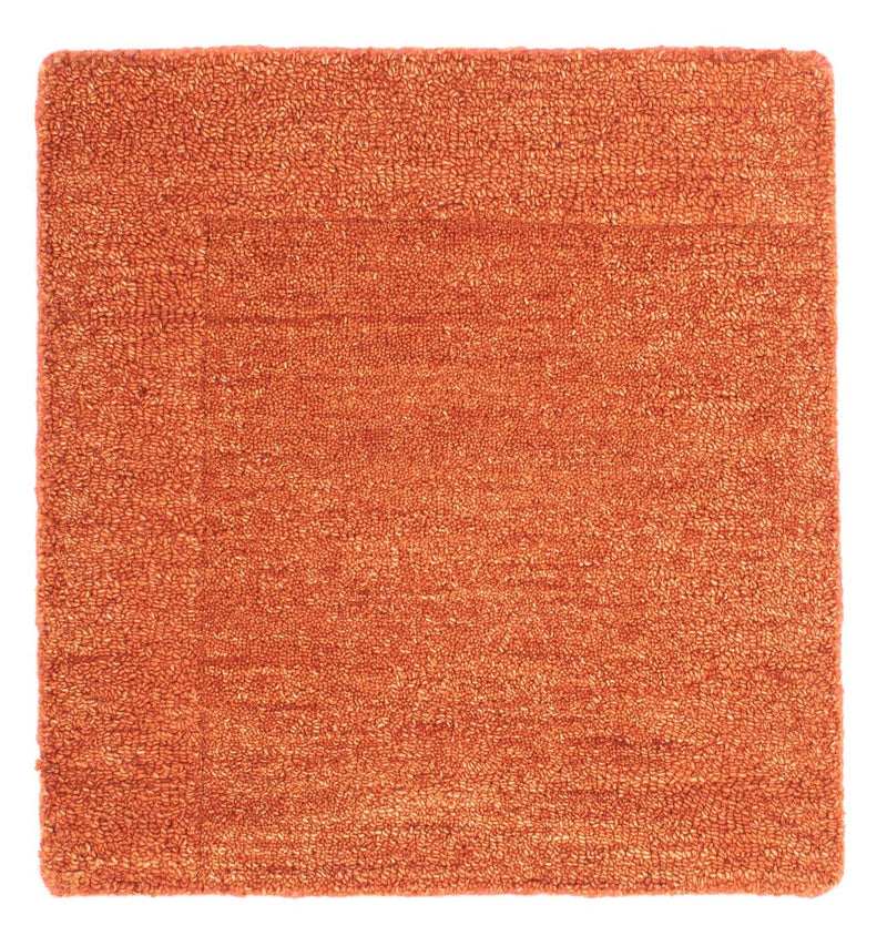 Ullmatta kvadrat  - 47 x 47 cm - orange