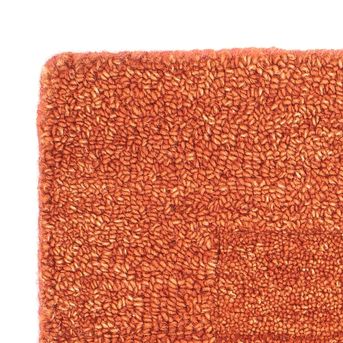 Ullmatta kvadrat  - 47 x 47 cm - orange
