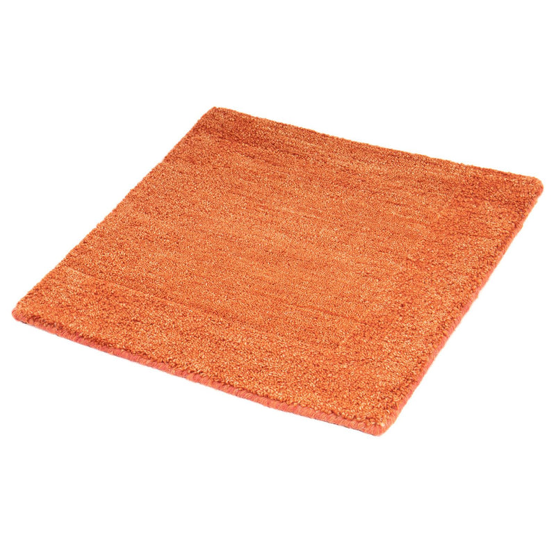 Ullmatta kvadrat  - 47 x 47 cm - orange