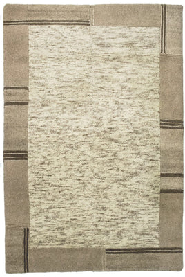 Nepal mattan - 176 x 127 cm - beige
