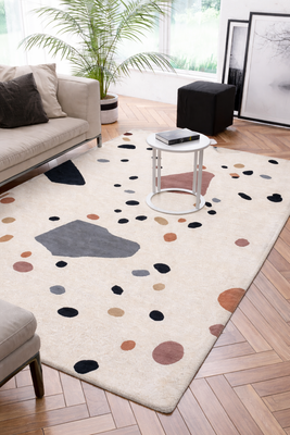 Wollteppich - BrightMosaic - rechteckig