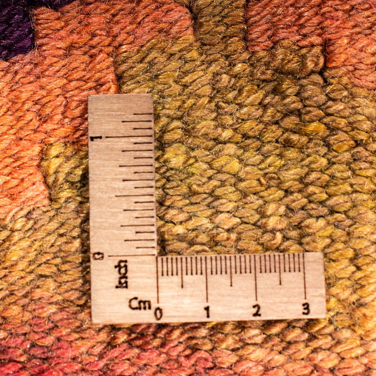 Runner Kelim-matta - gammal - 285 x 145 cm - flerfärgad