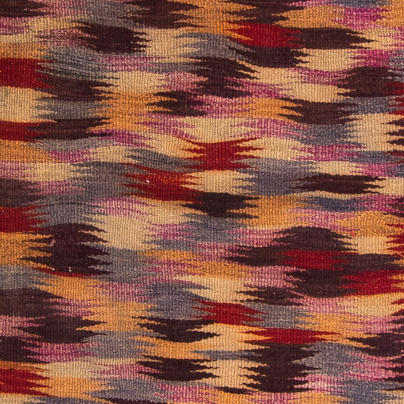 Runner Kelim-matta - gammal - 305 x 105 cm - flerfärgad