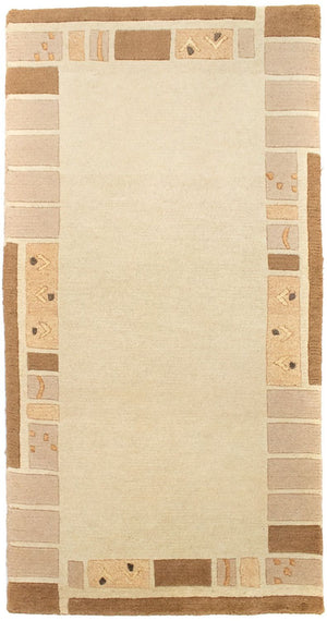 Nepal mattan - 140 x 70 cm - beige