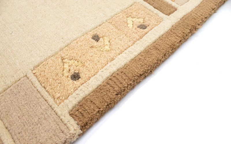 Nepal mattan - 140 x 70 cm - beige