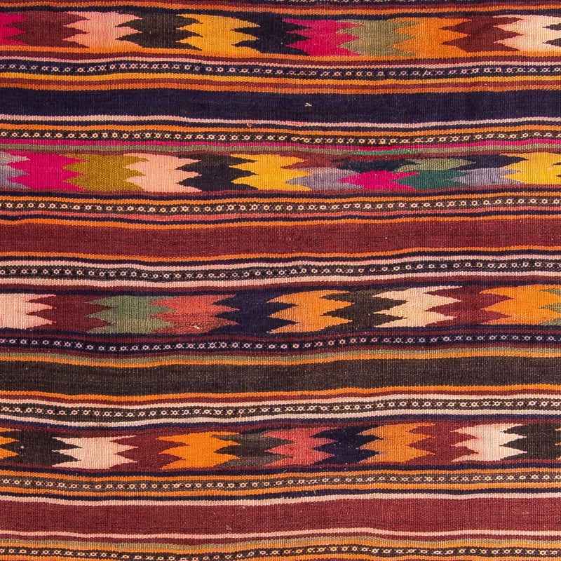 Kelim-matta - gammal - 260 x 195 cm - flerfärgad